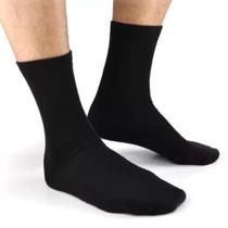 Par de Meia Algodão Masculina Adulto Cano Longo Alto Par de Meia Algodão Masculina Adulto Cano Longo Alto