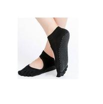 Par De Meia Pilates Yoga Antiderrapante Dedos Cobertos Par De Meia Pilates Yoga Antiderrapante Dedos Cobertos