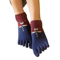 Par de Meias de Gatinho com Dedinhos Azul Par de Meias de Gatinho com Dedinhos Azul