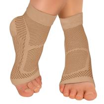 PAR de MEIAS Ortopédicas de alta COMPRESSÃO Tornozelo para alivio de Dores e Inchaço - TORNOZELEIRA