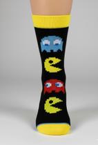 Par de meias Pac-Man - Tam. 6-12 US (37-44 BR)
