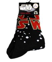 Par de meias Star Wars, Tam. 40-45BR, Importada dos E.U.A.