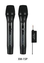 Par de Microfone Sem Fio UHF Polyvox XM-15P Par de Microfone Sem Fio UHF Polyvox XM-15P
