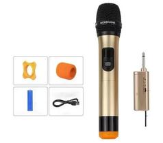 Par De Microfone Sem Fio Universal - Microfone Dinâmico