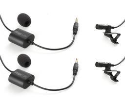 Par De Microfones De Lapela Para Smartphone