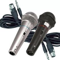 Par de Microfones para Karaoke ou Videoke - CSR 505