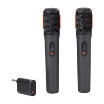 Par de microfones sem fio JBL PartyBox Wireless Mic