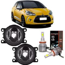 Par de milha citroen ds3 2012 13 14 15 2016 e super led 2d