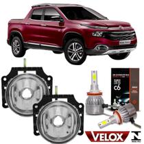 Par de milha fiat toro 2016 2017 2018 2019 super led 2d
