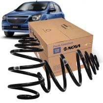 Par De Molas Da Suspensao Traseira Pecas Genuinas Gm Agile 2009 A 2014 Kit781