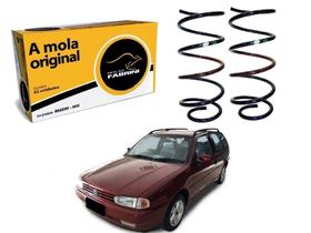 Par de molas dianteiras fabrini volkswagen parati g3 1.0 com ar 1.6 com ar 1.8 com ar 2.0 com ar 2000 a 2005