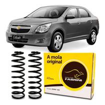 Par de Molas Traseira Fabrini Cobalt 2012 até 2020 com GNV Par de Molas Traseira Fabrini Cobalt 2012 até 2020 com GNV