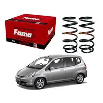 Par De Molas Traseiras Fama Fit 1.4 2003 A 2008 Par De Molas Traseiras Fama Fit 1.4 2003 A 2008