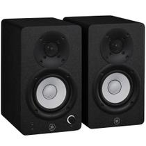 Par de Monitores de Estúdio Near Field Yamaha HS3 Bass-Reflex de 2 Vias Amplificador Classe D Preto 110V