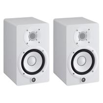 Par de Monitores de Referência Bi-Amplificado 70W HS 5 Branco Yamaha Par de Monitores de Referência Bi-Amplificado 70W HS 5 Branco Yamaha