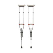 Par de Muletas Axilares de Alumínio com Regulagem de Altura D7 Dellamed (2 unidades)