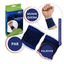 Par De Munhequeira compressão Ortopédica elástica Academia Esporte
