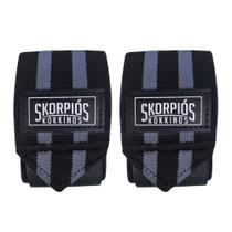 Par de Munhequeira Reforçada Skorpions Proteção e Desempenho para Treinos Intensos Par de Munhequeira Reforçada Skorpions Proteção e Desempenho para Treinos Intensos