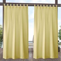 Par de painéis de cortina Exclusive Home Cabana, vestido de verão de 137 x 244 cm Par de painéis de cortina Exclusive Home Cabana, vestido de verão de 137 x 244 cm