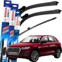 Par De Palheta Dianteira Limpa Parabrisa Audi Q5 2018 Traseira Bosch