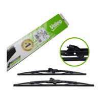 Par de palheta dianteira valeo 16pl 410mm gol 80/96 kombi 75/14 parati 82/95 saveiro 82/97 voyage 81/95
