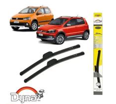 Par de Palheta Dyna SD8 Original 22/15 Polegadas Vw Fox Crossfox Space Fox