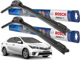 Par De Palheta Limpador Chuva Para-brisa Bosch Aerofit Toyota Corolla 2015 2016 2017 2018 2019