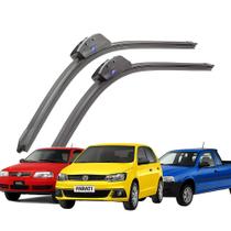 Par De Palheta Limpador De Parabrisa Gol Parati Saveiro G3 G4 1999 2000 01 02 03 04 a 2008