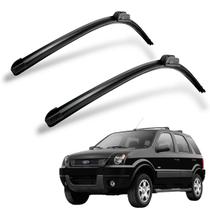 Par De Palheta Limpador Parabrisa cinoy Slim silicone veiculo:FORD ecosport 2003 2004