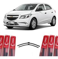 Par de Palheta Limpador Parabrisa - Onix/Prisma 2013 em diante - Dianteira 24" 14"