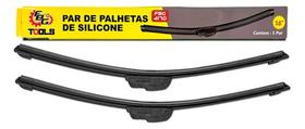 Par de Palhetas de Silicone para Limpador de Para-brisas 16 Polegadas Par de Palhetas de Silicone para Limpador de Para-brisas 16 Polegadas