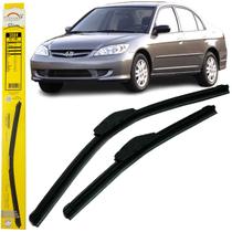 Par de Palhetas Dianteira Civic de 2001 até 2006 Dyna Par de Palhetas Dianteira Civic de 2001 até 2006 Dyna