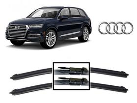 Par de Palhetas Limpador de Parabrisa Dianteiro Audi Q7 ano 2012 em Diante