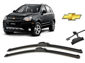 Par de Palhetas Limpador de Parabrisa Dianteiro Chevrolet Captiva ano 2008 em Diante Par de Palhetas Limpador de Parabrisa Dianteiro Chevrolet Captiva ano 2008 em Diante
