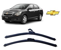 Par de Palhetas Limpador de Parabrisa Dianteiro Chevrolet Cobalt ano 2012 em Diante