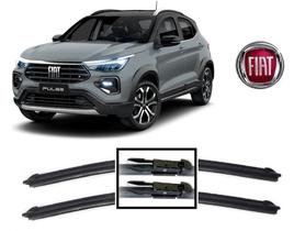 Par de Palhetas Limpador de Parabrisa Dianteiro Fiat Pulse Ano 2021 2022 2023