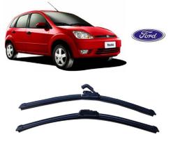 Par de Palhetas Limpador de Parabrisa Dianteiro Ford Fiesta 2003 2004 2005 2006 2007 2008 2009