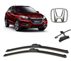 Par de Palhetas Limpador de Parabrisa Dianteiro Honda HRV 2015 2016 2017 Par de Palhetas Limpador de Parabrisa Dianteiro Honda HRV 2015 2016 2017