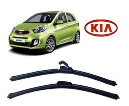 Par De Palhetas Limpador de Parabrisa Dianteiro Kia Picanto