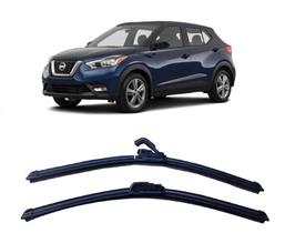 Par De Palhetas Limpador De Parabrisa Dianteiro Nissan Kicks 2016 2017 2018 2019 2020 2021