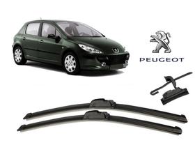 Par De Palhetas Limpador de Parabrisa Dianteiro Peugeot 307 Ano 2004 Par De Palhetas Limpador de Parabrisa Dianteiro Peugeot 307 Ano 2004
