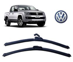 Par de Palhetas Limpador de Parabrisa Dianteiro Volkswagen Amarok ate ano 2012