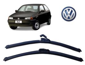 Par de Palhetas Limpador de Parabrisa Dianteiro Volkswagen Gol Bola G2