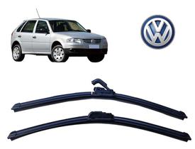 Par de Palhetas Limpador de Parabrisa Dianteiro Volkswagen Gol G4