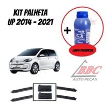 Par de Palhetas Limpador de Parabrisa Dianteiro Volkswagen UP 2014 -2021