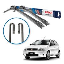 Par de Palhetas Limpador Parabrisa Chevrolet Original Bosch