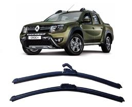 Par De Palhetas Limpador Parabrisa Dianteiro Renault Duster Oroch 2016 17 18 19 2020 2021 2022 2023