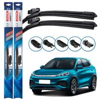 Par de Palhetas Limpador Parabrisa Multiclip Original Bosch BYD Yuan 2023 a 2024