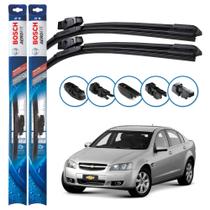 Par de Palhetas Limpador Parabrisa Multiclip Original Bosch Chevrolet Omega 2007 a 2012