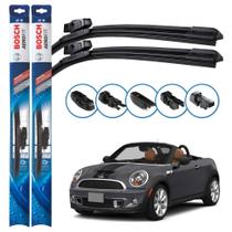 Par de Palhetas Limpador Parabrisa Multiclip Original Bosch Mini Cooper Roadster 2012 a 2018